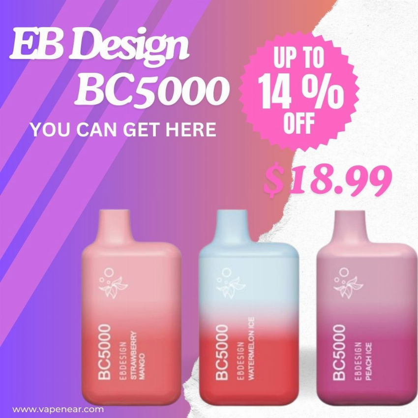 Discount code for EB SIGN BC5000 14% discount at Vape Near A