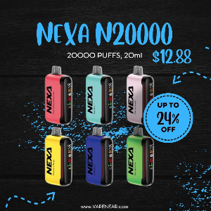 Discount code for Nexa N2000 2000 puffs 24% discount at Vape Near A