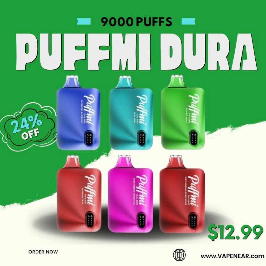 Discount code for Puffmi Dura 9000 Puffs 24% discount at Vape Near A