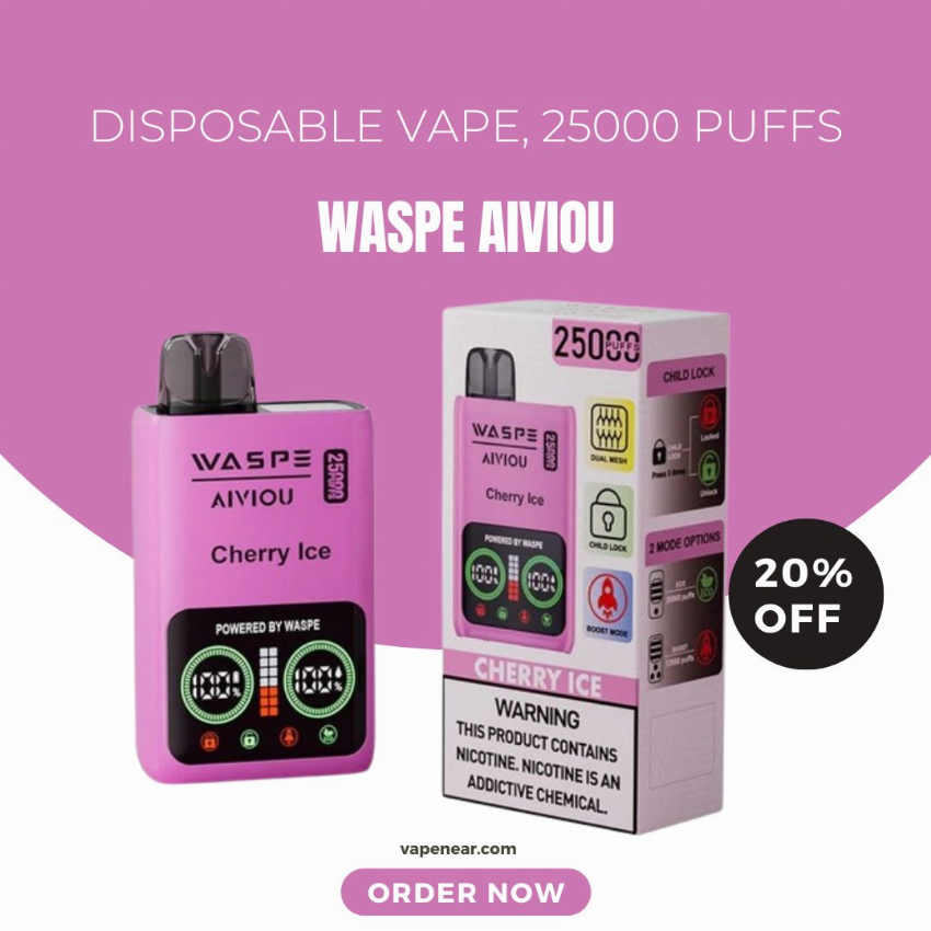Discount code for WASPE 25000 Disposable 20% discount at Vape Near A