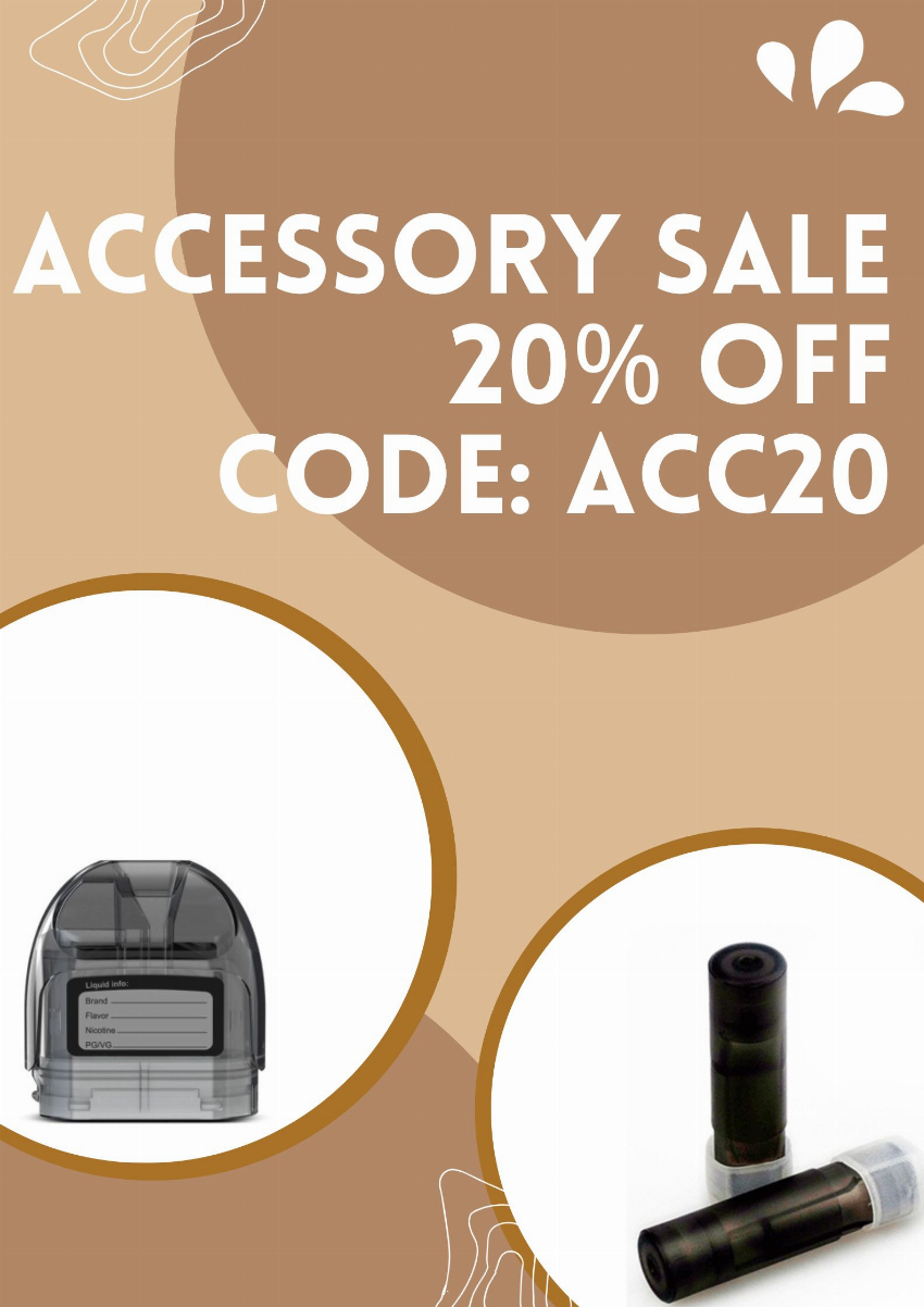 Discount code for Accessory 20% discount sale at joyetech us