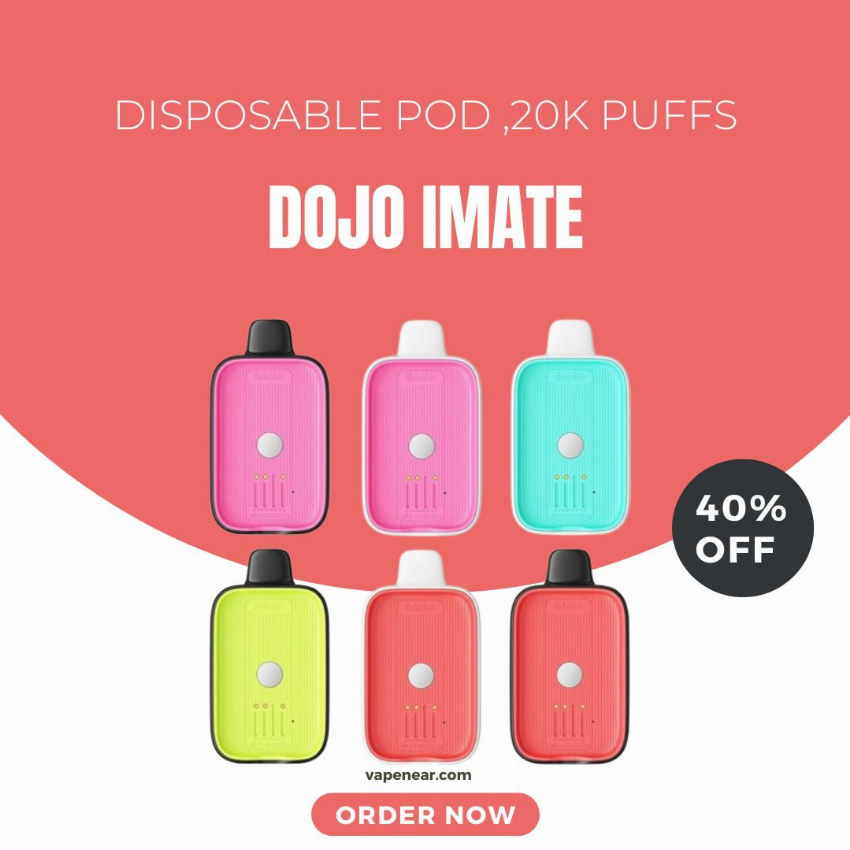 Discount code for Dojo iMate X 20K Disposable Pod 15ml 5%-40% discount at vapenear