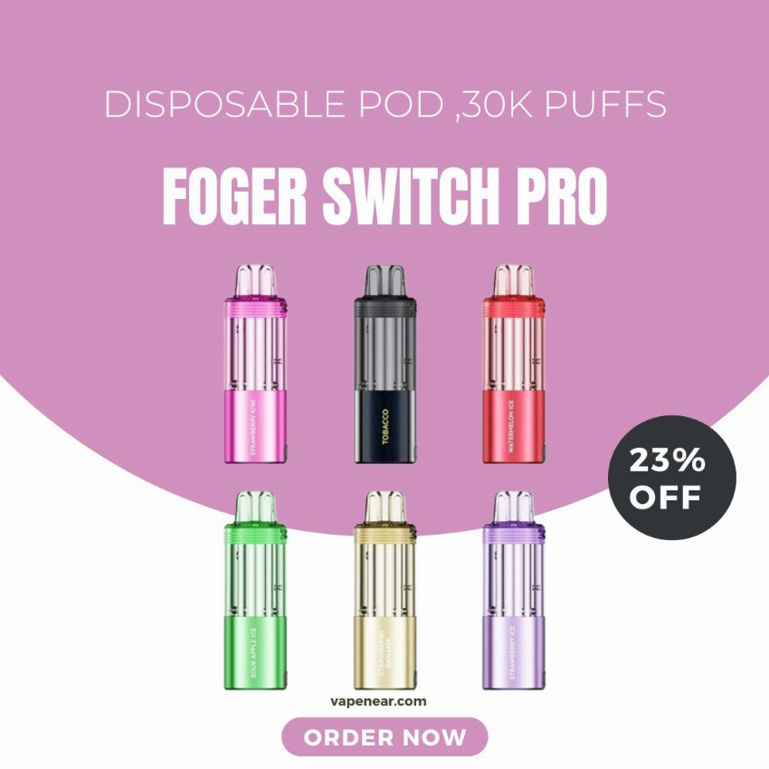 Discount code for Foger Switch Pro 30000 Disposable Pod-23% discount at vapenear