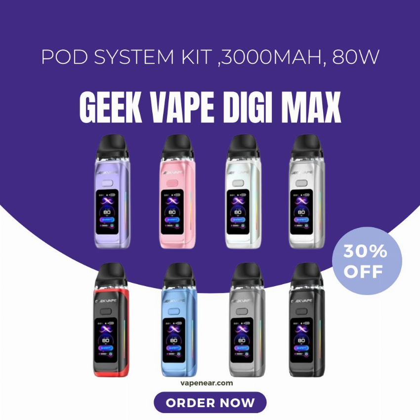 Discount code for Geek Vape Digi Max Digi Max R Pod System Kit-30% discount at vapenear