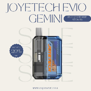 Discount code for Joyetech EVIO Gemini Pod System Kit 20% discount at vapenear