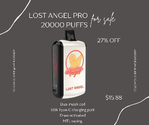 Discount code for Lost Angel Pro Max Disposable 27% discount at vapenear