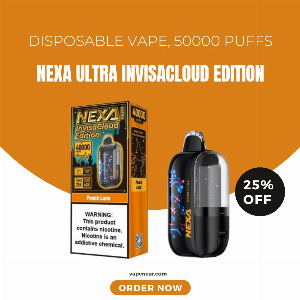 Discount code for NEXA Ultra InvisaCloud 50K Edition 25% discount at vapenear
