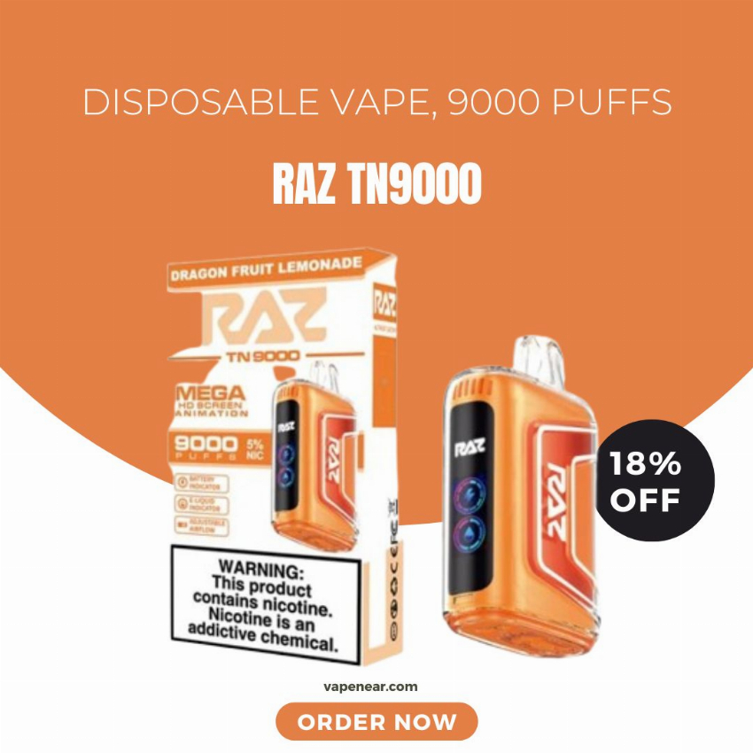 Discount code for RAZ TN9000 Disposable 18% discount at vapenear