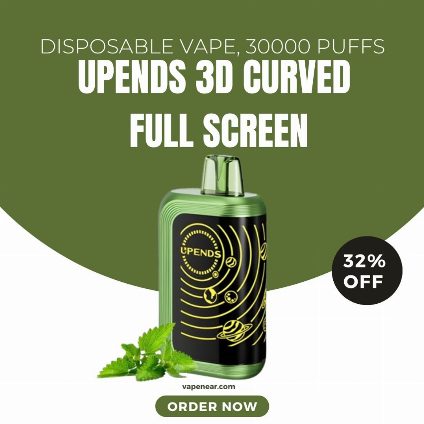 Discount code for Upends CD30000 Disposable Vape with 3D Curved Full Screen 32% discount at vapenear