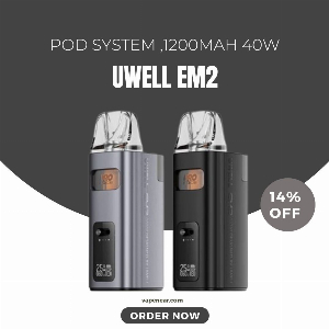 Discount code for Uwell EM2 Pod System Kit-14% discount at vapenear