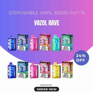 Discount code for VOZOL Rave 50K Disposable Vape 24% discount at vapenear