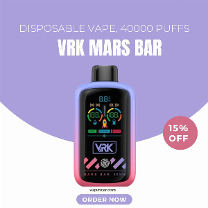 Discount code for VRK Mars Bar 40000 Disposable Vape 15% discount at vapenear