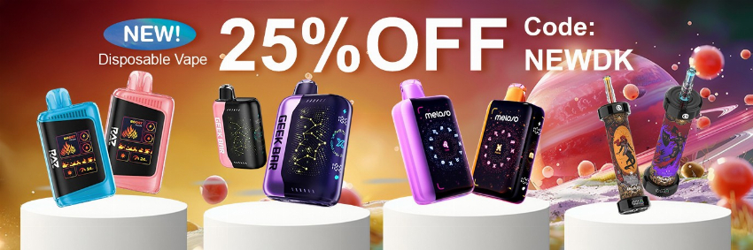 Discount code for 25% discount New Arrival Disposable Vapes at Vapesourcing Electronics Co Ltd