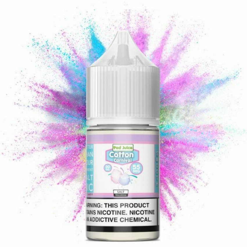 Discount code for 30 17% discount Pod Juice Salts Series Cotton Carnival E-juice 30mL only 9 49 at Shenzhen Vapesourcing Electronics Co Ltd