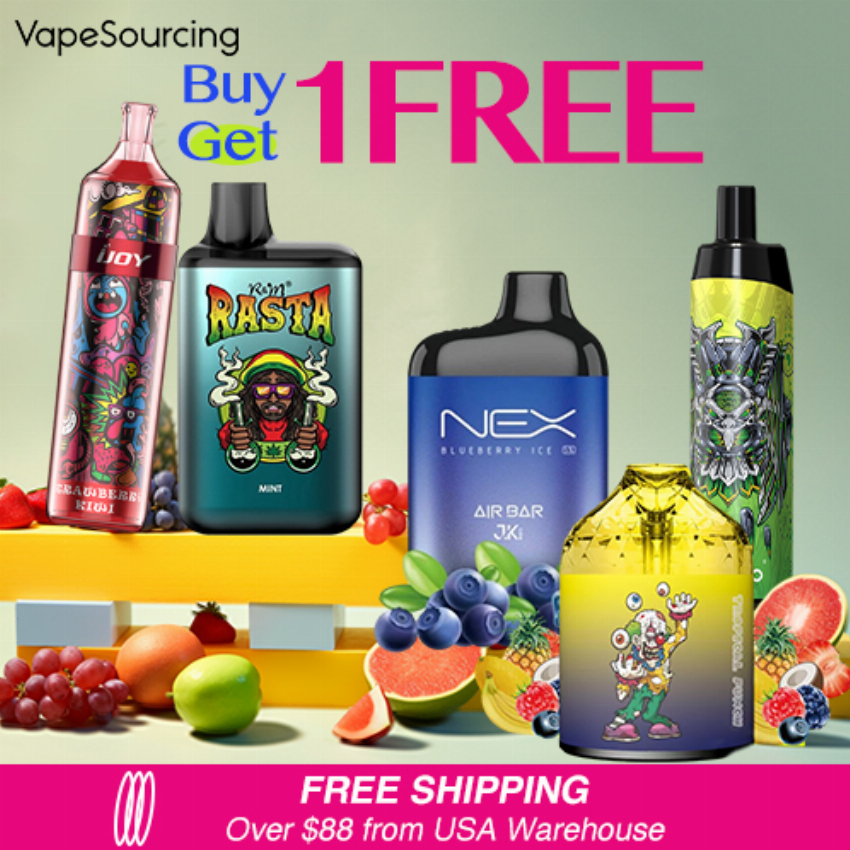 Discount code for Buy One Get One Free Vape Kit at Vapesourcing Electronics Co Ltd