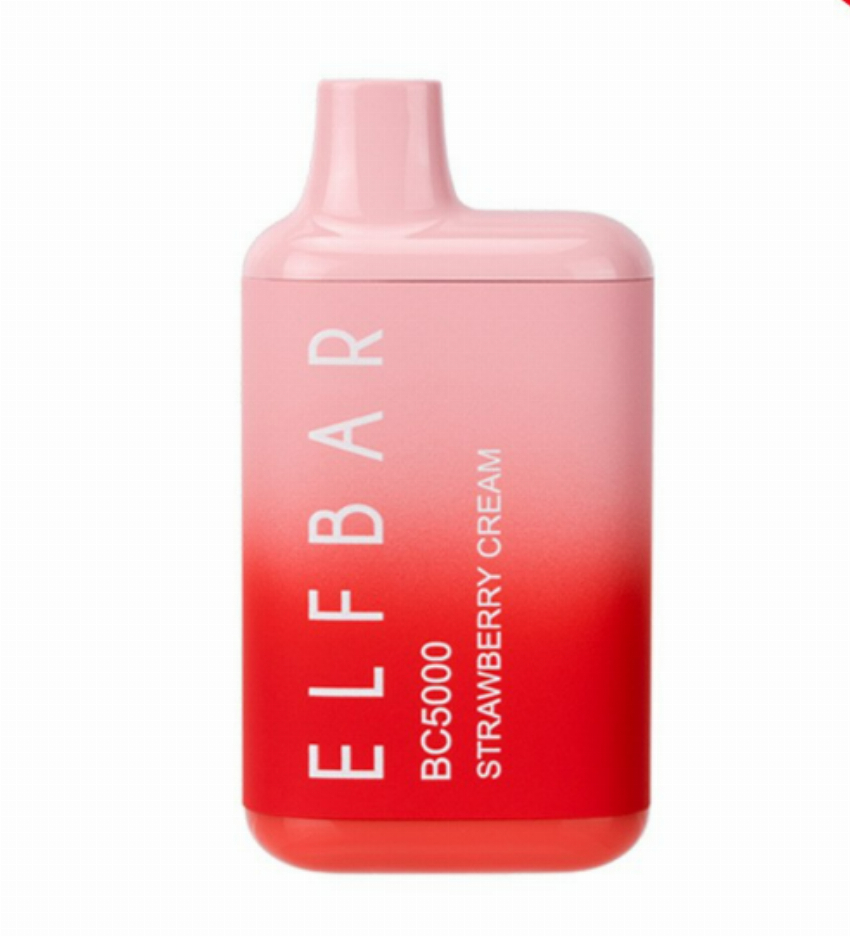 Discount code for 10 99 Strawberry Cream Elf Bar BC5000 Rechargeable Disposable Kit at Vapesourcing Electronics Co Ltd