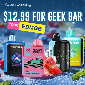 Discount code for 12 99 for Geek Bar Disposable Vape at Vapesourcing Electronics Co Ltd