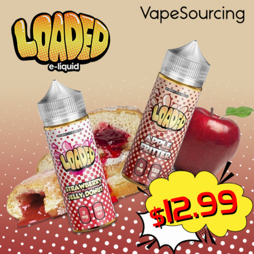 Discount code for 12 99 for Loaded Full Flavor E-juice at Vapesourcing Electronics Co Ltd