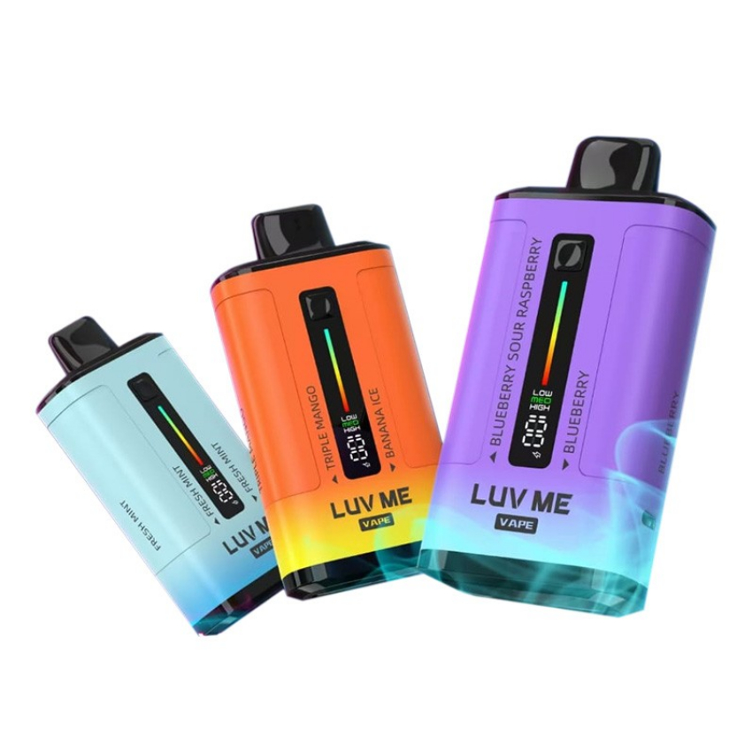 Discount code for 18% discount LUV ME 30K Disposable Vape 5pcs pack only 65 99 at VapeSourcing uk