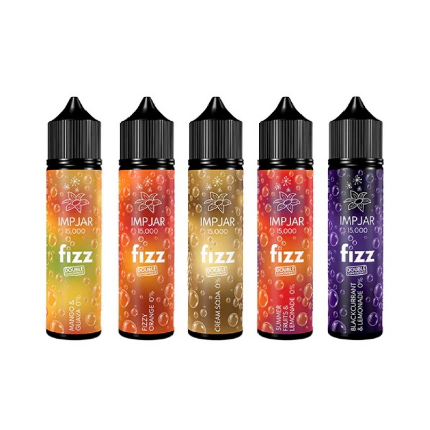 Discount code for 21% discount for Imp Jar Fizz Shortfill E-liquid 50ml at VapeSourcing uk