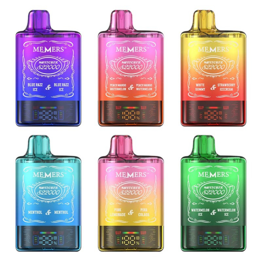 Discount code for 23% discount for Memers Switcher S22000 Disposable Vape at VapeSourcing uk