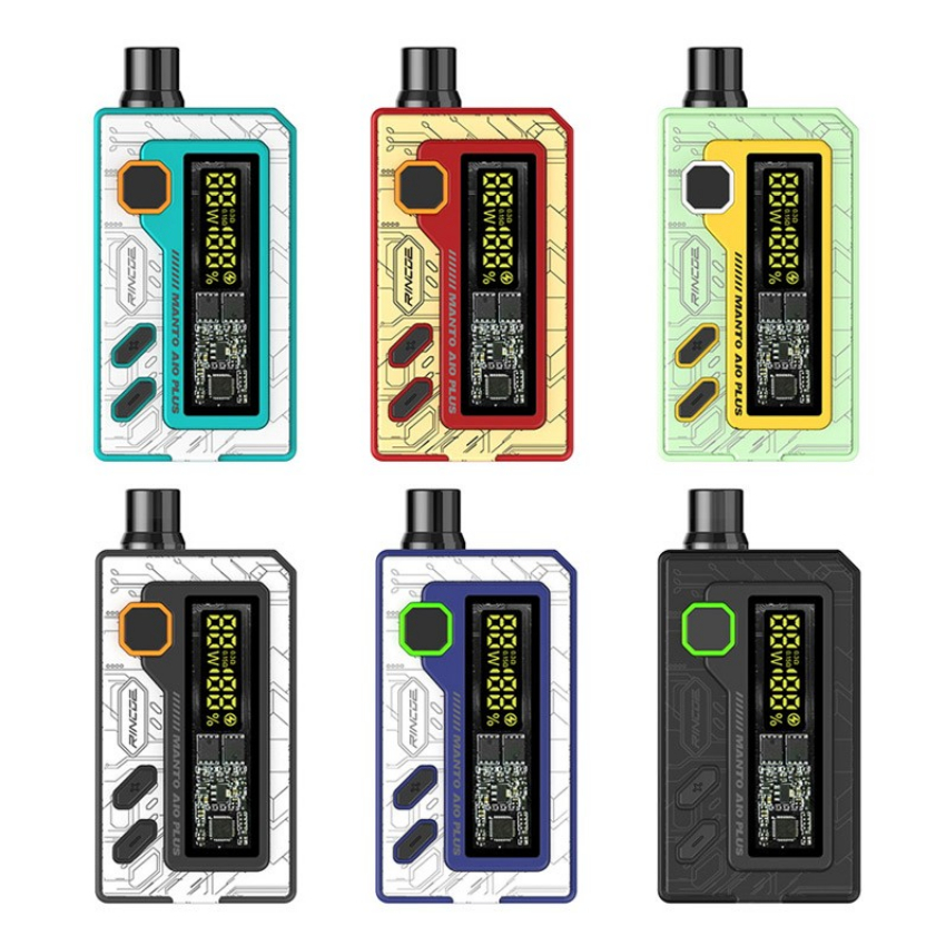 Discount code for 24 01% discount for Rincoe Manto AIO Plus Pod Kit 80W at VapeSourcing uk