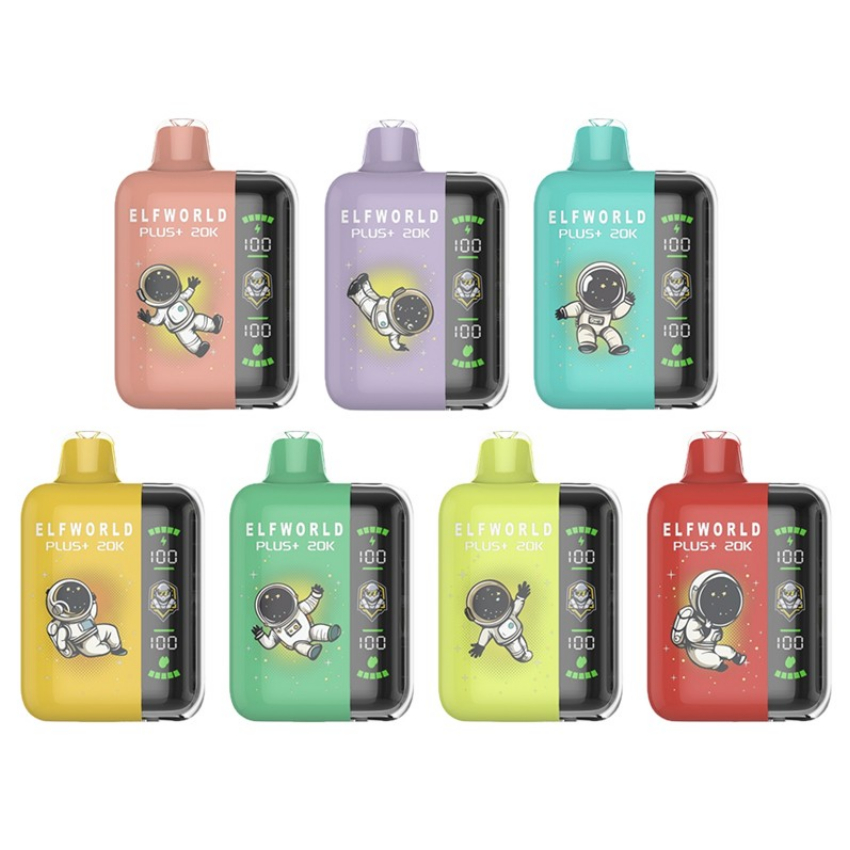 Discount code for 25% discount ELFWORLD Plus 20000 Disposable Vape only 4 5 at VapeSourcing uk