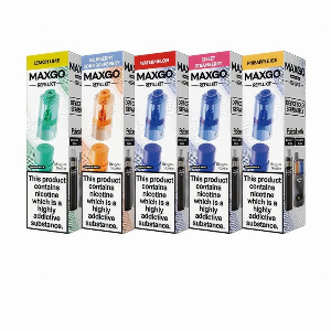 Discount code for 25% discount RELX MaxGo 33K Prefilled Pod 1pc pack only 4 50 at VapeSourcing uk