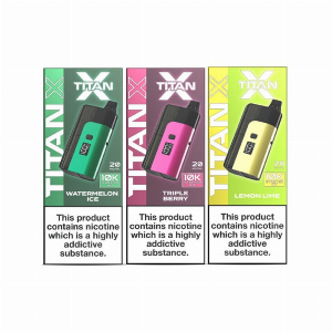 Discount code for 25% discount Titan X 10K Prefilled Pod Kit only 8 29 at VapeSourcing uk