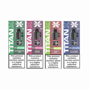 Discount code for 28% discount Titan X 10K Prefilled Pod 1pc pack only 5 00 at VapeSourcing uk