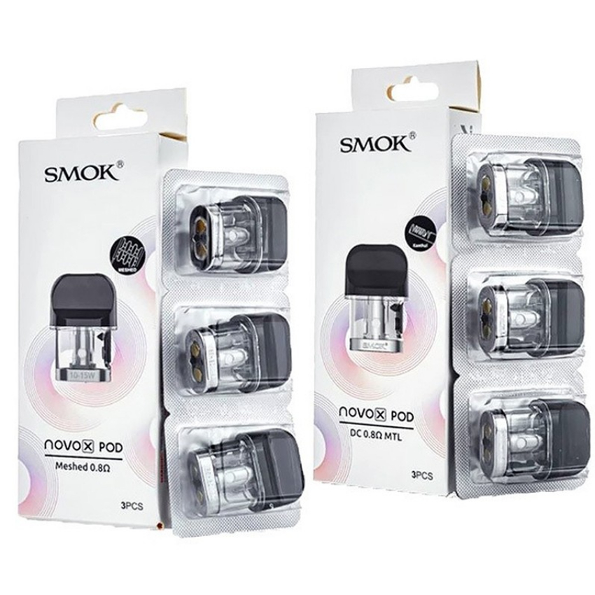 Discount code for 29% discount for SMOK Novo X Replacement Pod Cartridge 2ml with Coil 3 pack at VapeSourcing uk