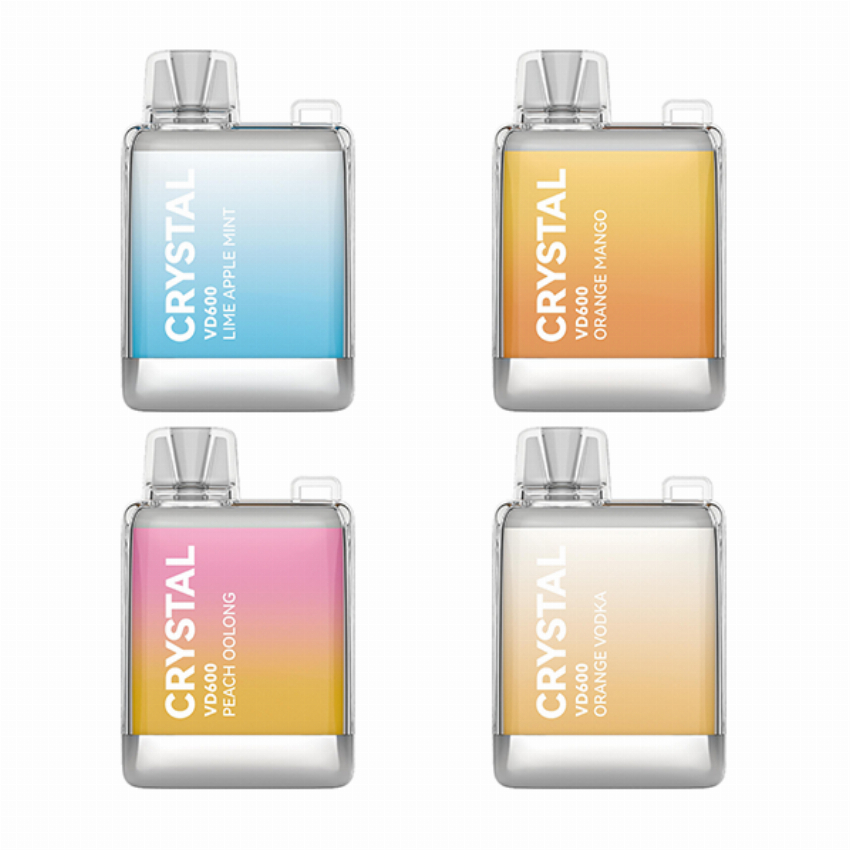 Discount code for 30% discount for Crystal VD600 Disposable Vape 600 Puffs at VapeSourcing uk