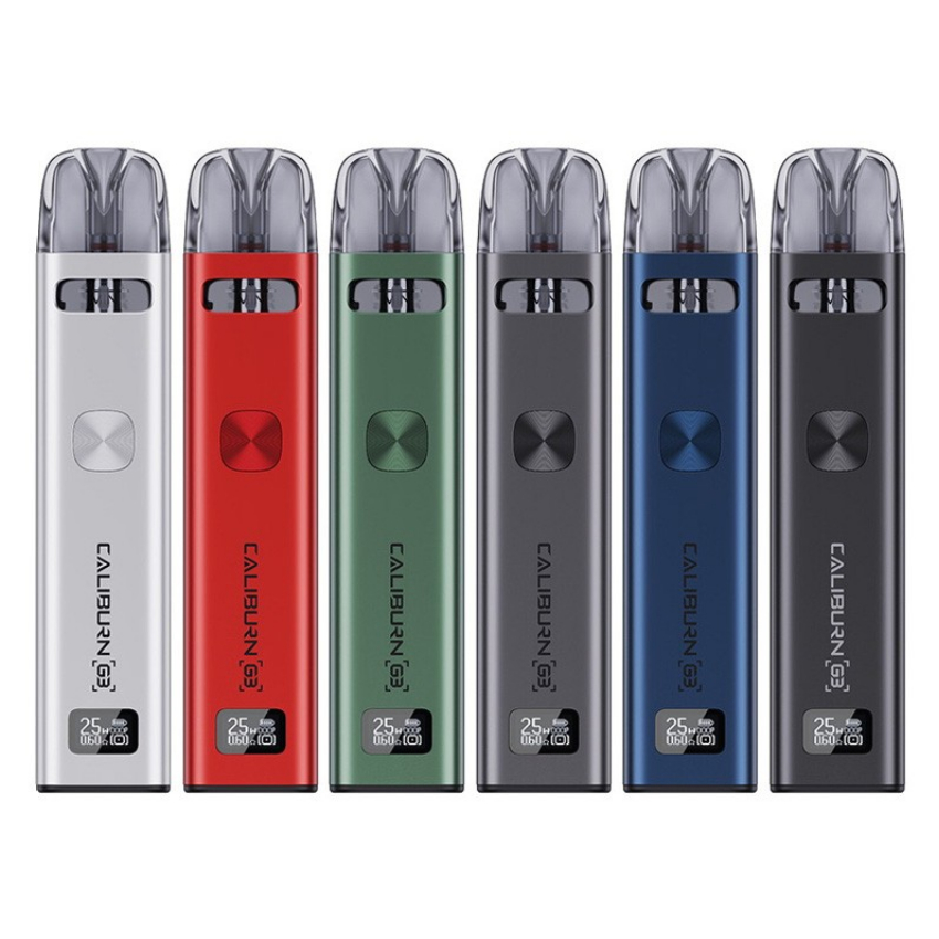 Discount code for 30% discount for Uwell Caliburn G3 Pod Kit 900mAh 25W at VapeSourcing uk