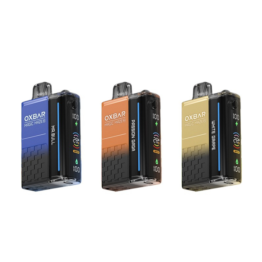 Discount code for 32% discount for 5packs OXBAR Magic Maze 2 30K Disposable Vape at VapeSourcing uk