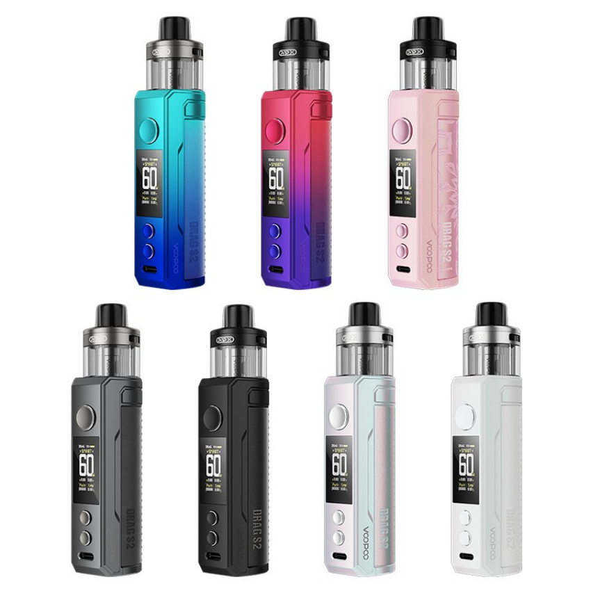 Discount code for 32% discount for VOOPOO Drag S2 Pod Kit 2500mAh 60W at VapeSourcing uk
