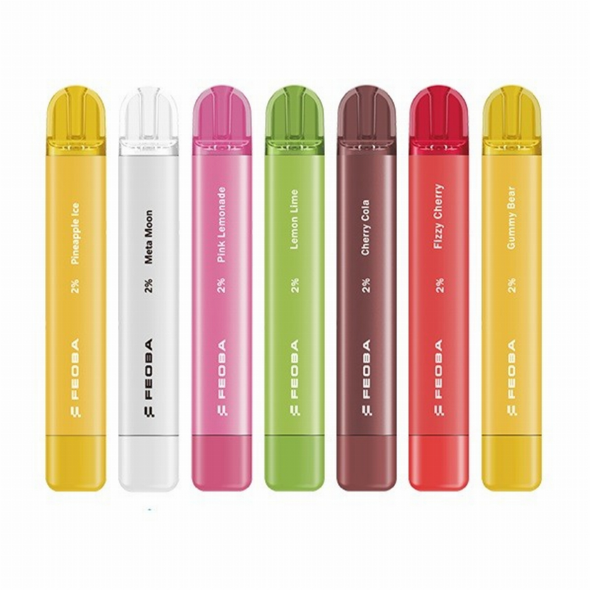 Discount code for 33% discount for Feoba Feo Young Disposable Vape 600 Puffs at VapeSourcing uk