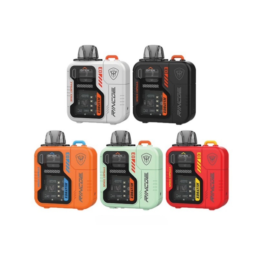 Discount code for 33% discount for Rincoe Jellybox Nano 3 Pod Kit 900mAh 30W at VapeSourcing uk