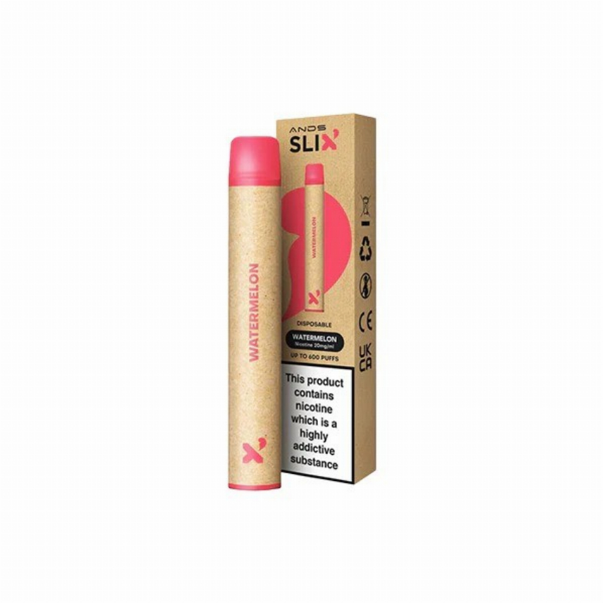 Discount code for 33% discount for Slix Disposable Vape Kit 600 Puffs at VapeSourcing uk