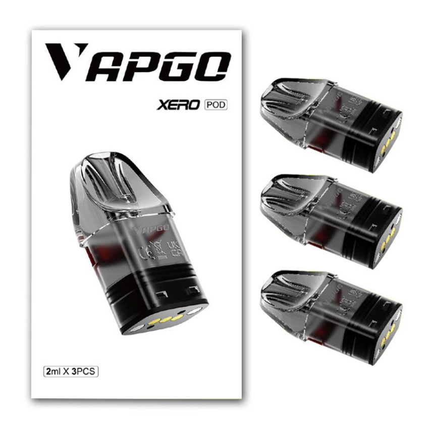 Discount code for 33% off for 3 packs VAPGO XERO Replacement Pod Cartridge at VapeSourcing uk