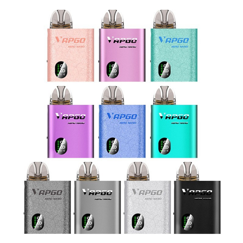 Discount code for 35% discount for VAPGO XERO Nano Pod Kit 800mAh 24W at VapeSourcing uk