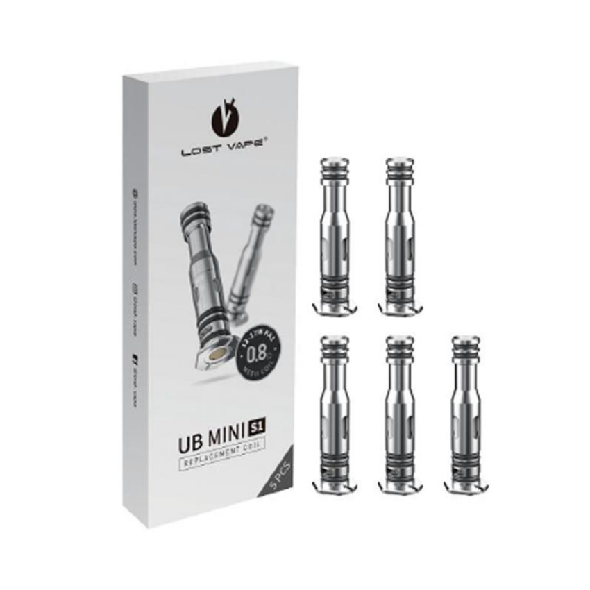 Discount code for 40 04% discount for Lost Vape UB Mini Coil for Replacement 5pcs pack at VapeSourcing uk