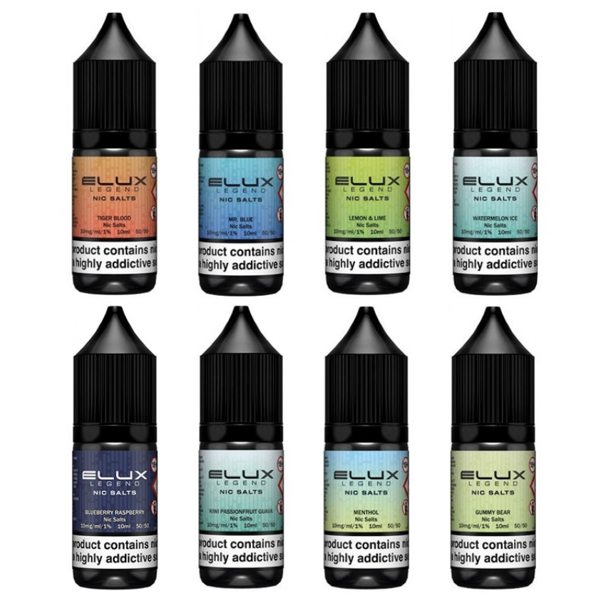 Discount code for 43% discount for Elux Legend Nicotine Salt E-liquid 10ml at VapeSourcing uk