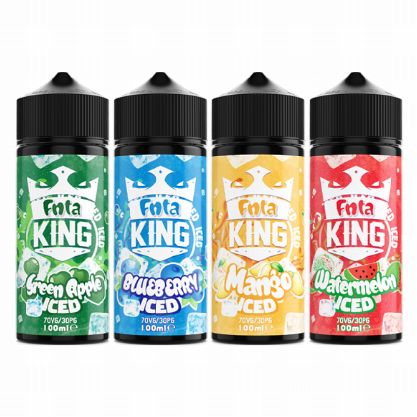 Discount code for 50% discount for FNTA King Iced Shortfill E-liquid 100ml at VapeSourcing uk