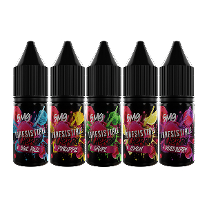 Discount code for 50% discount for Irresistible Nicotine Salt E-liquid 10ml at VapeSourcing uk