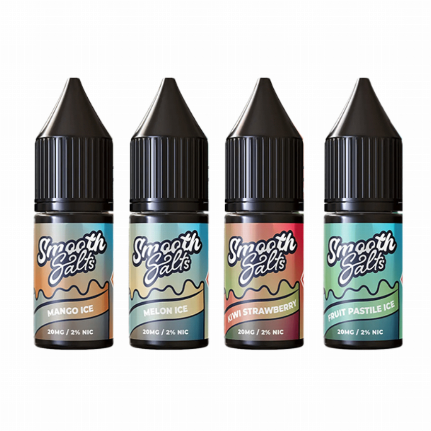 Discount code for 64% discount for Smooth Salts Nicotine Salt E-liquid 10ml at VapeSourcing uk