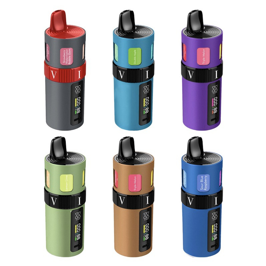 Discount code for 9% discount for VOOM 5 MULTI 3000 Disposable Vape at VapeSourcing uk