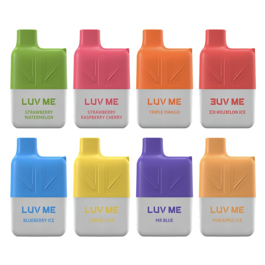 Discount code for Free Delivery 20% discount for LUV ME 00 Mesh Coil Disposable Vape 600 Puffs 10pcs pack at VapeSourcing uk