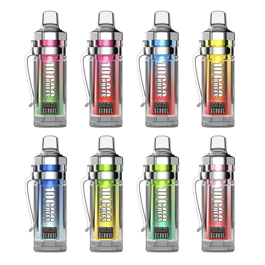 Discount code for Save 17 for 10 packs of Old School 10000 Disposable Vape Free delivery at VapeSourcing uk