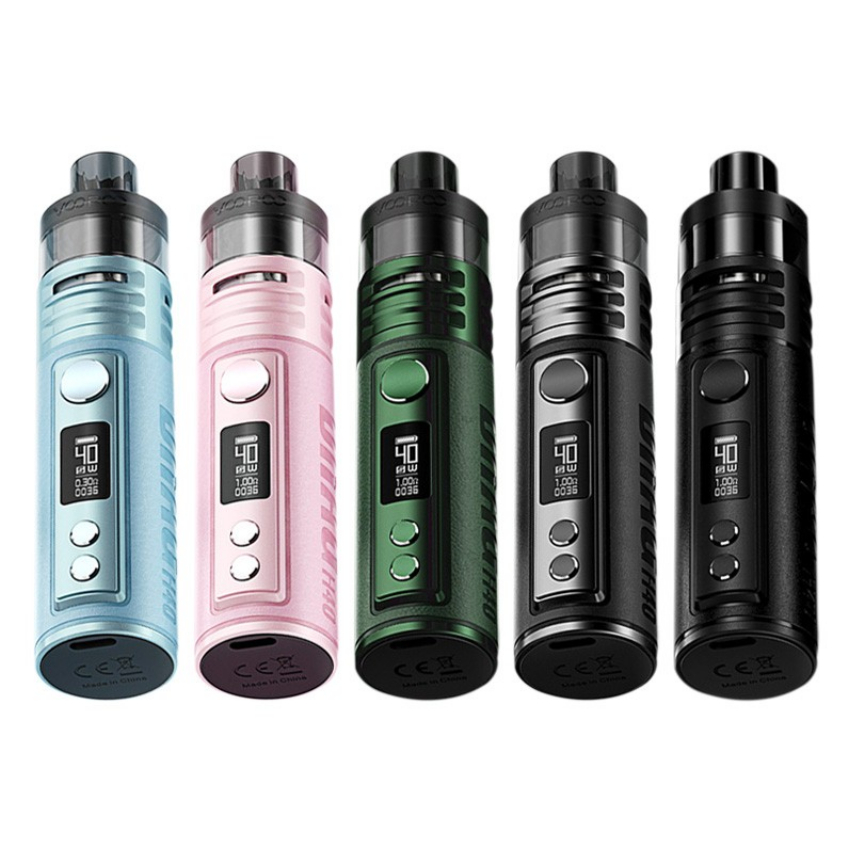 Discount code for 39% discount for VOOPOO Drag Pod Mod Kit 1500mAh 40W at VapeSourcing uk
