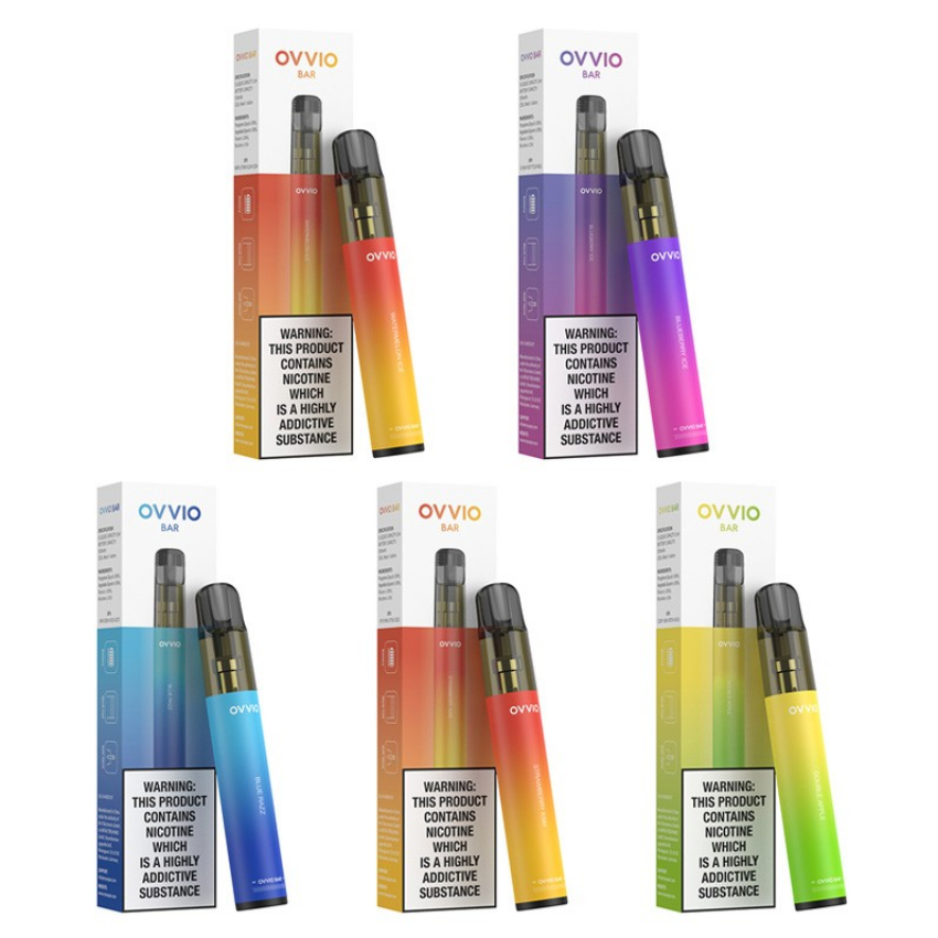 Discount code for UK LIVERY 50% discount for Ovvio Bar 1000 Disposable Vape at VapeSourcing uk